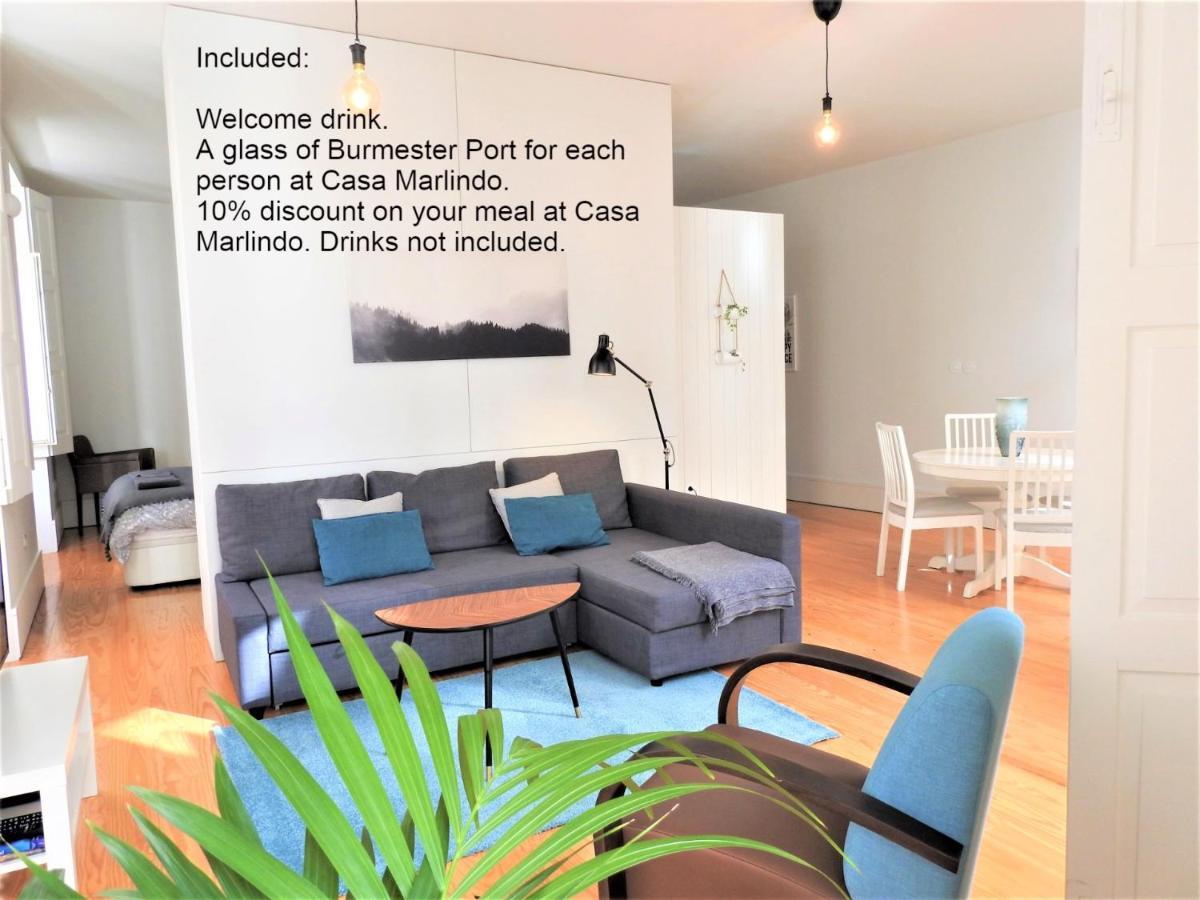 Oporto Delight 1 Luxury Apartment In Historic Center With Balcony Max 4 P المظهر الخارجي الصورة